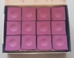Billardkreide Silver Cup Pflaume Plum 12er Pack